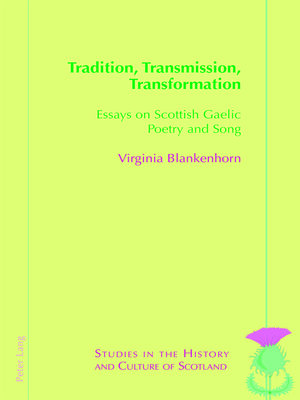 cover image of Tradition, Transmission, Transformation